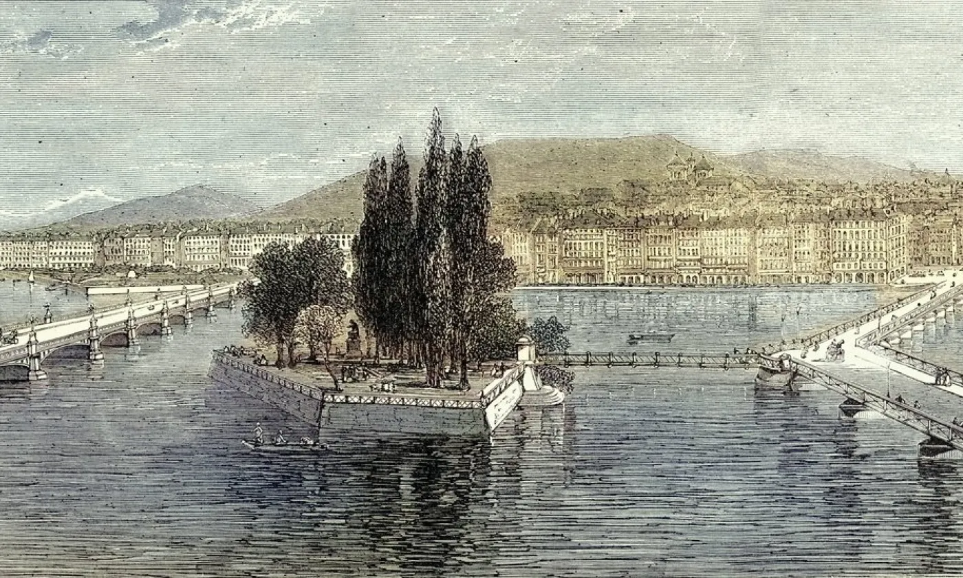 Vue de Genève au 19e siècle. ©iStock