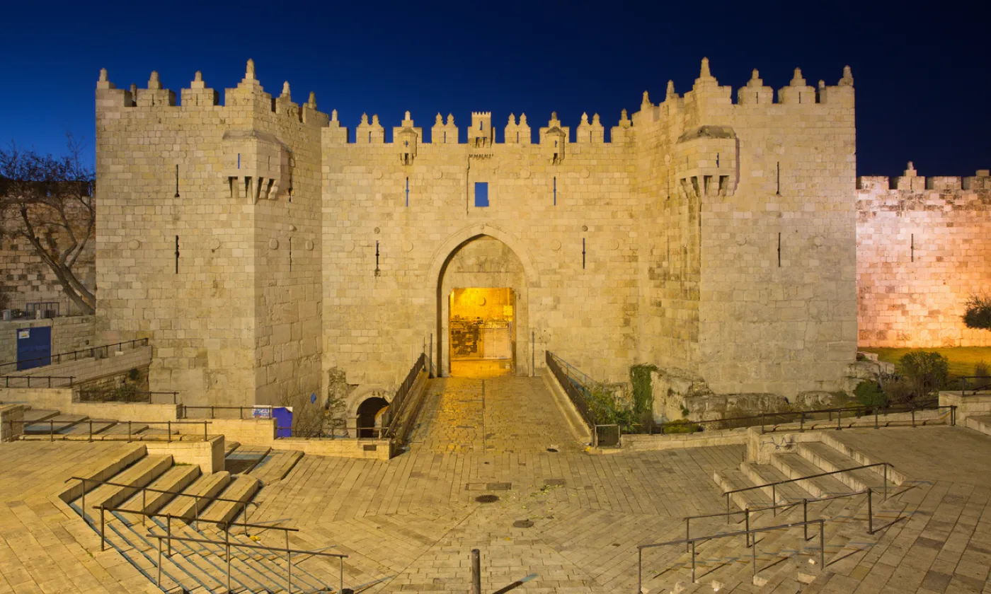 La porte de Damas à Jérusalem ©iStock