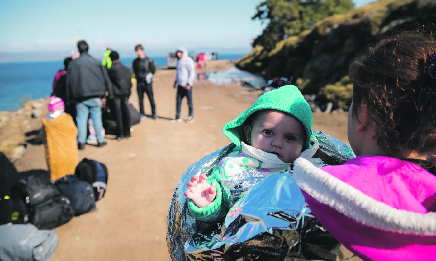 Dans son dernier livre, Jean Ziegler dénonce les conditions d’accueil des réfugiés à Lesbos. © iStock