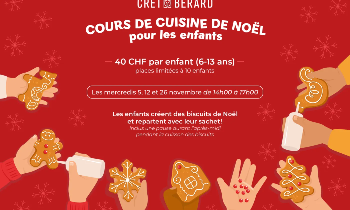 Cours de cuisine pour les enfants