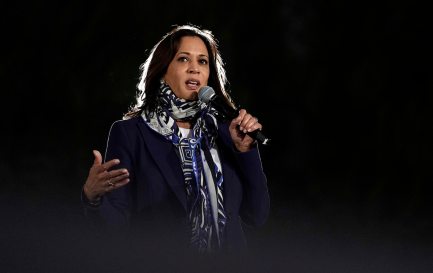 Kamala Harris, candidate démocrate à la Maison-Blanche aux côtés de Joe Biden, se confie sur sa foi personnelle. / RNS