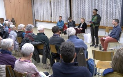 Une table ronde sur l’efficacité de la transition intérieure en vue d’une transition écologique s’est tenue en février à la chapelle de la Maladière de Neuchâtel. / ©DR