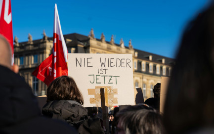 Manifestation en Allemagne, janvier 2024 / ©Pexels / Dominik Türk